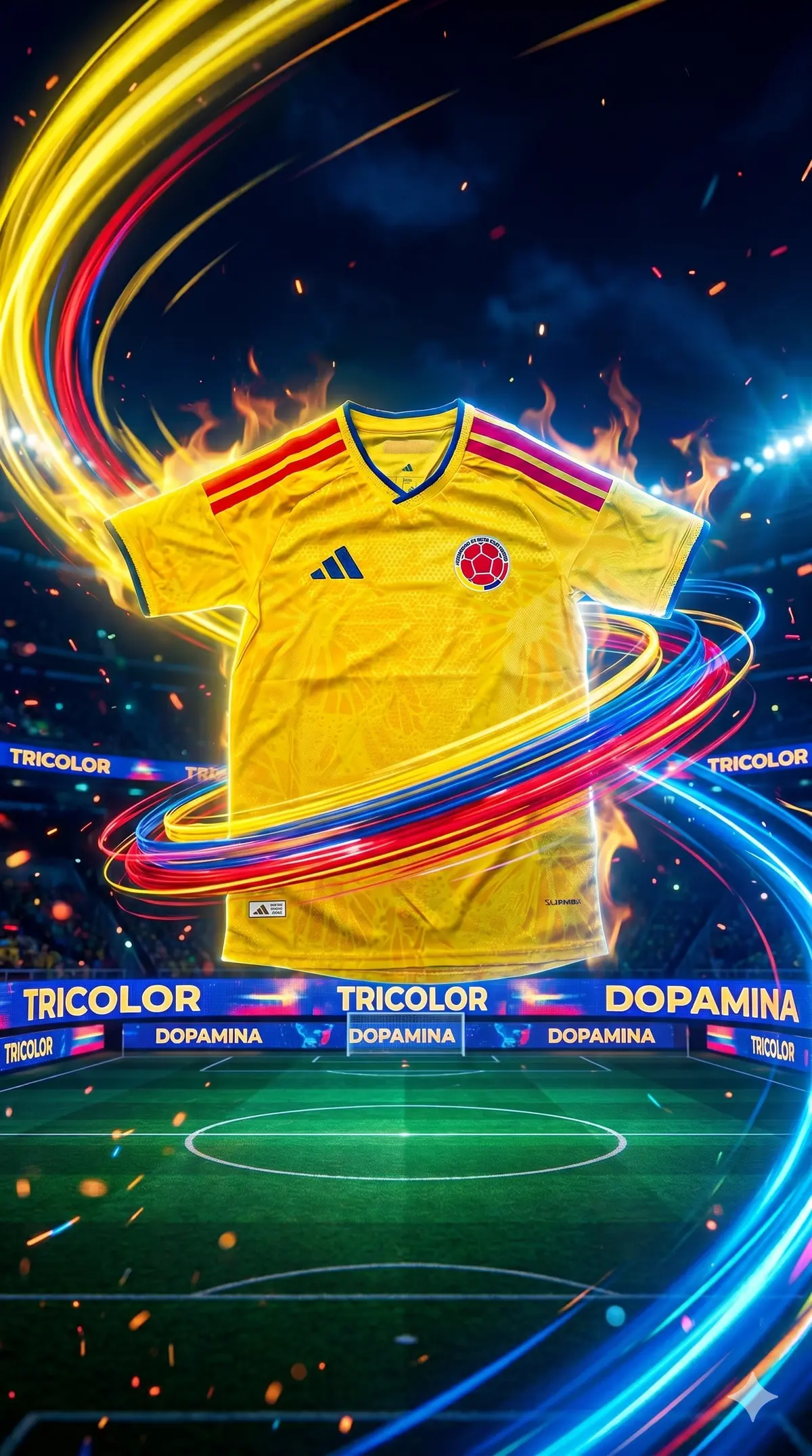 Camiseta Selección Colombia - Modo Tricolor